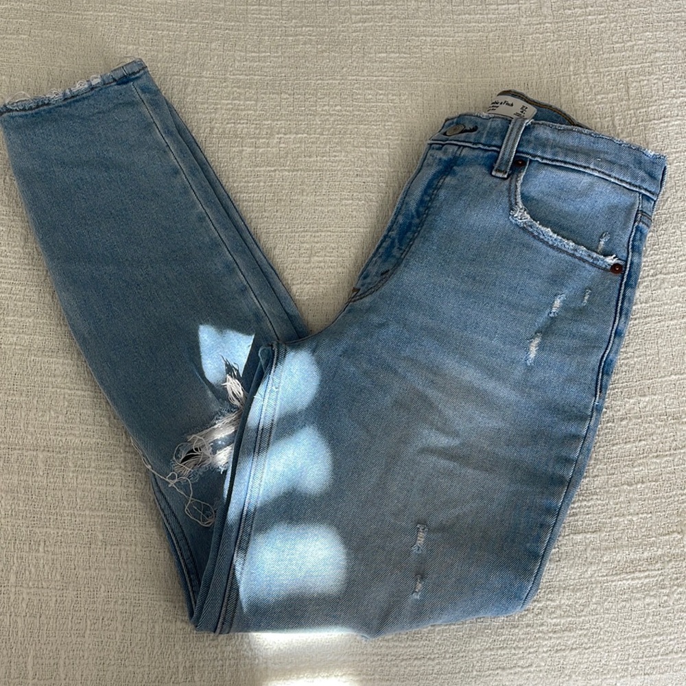 Abercrombie & Fitch High Rise Skinny Jeans